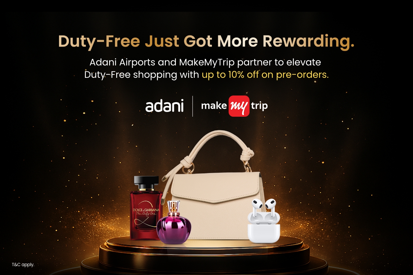 Online Duty‑Free Pre-Booking Launched for International travellers: Adani Airports, MakeMyTrip